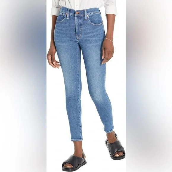 Madewell 10” high rise skinny eardley wash - Picture 2 of 10